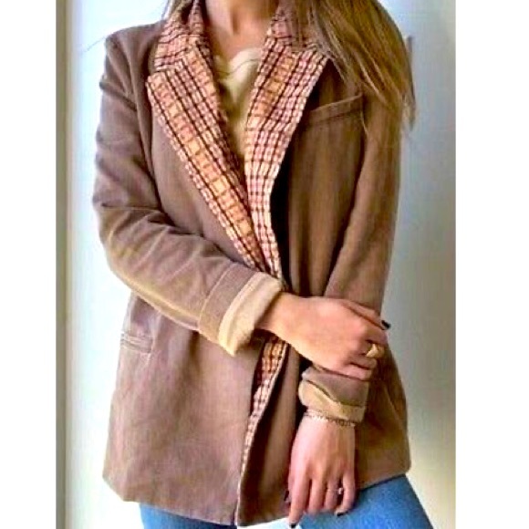 We the Free xFree People Otter 2 Button Double Breasted Reid Smoking Jacket ZsXS